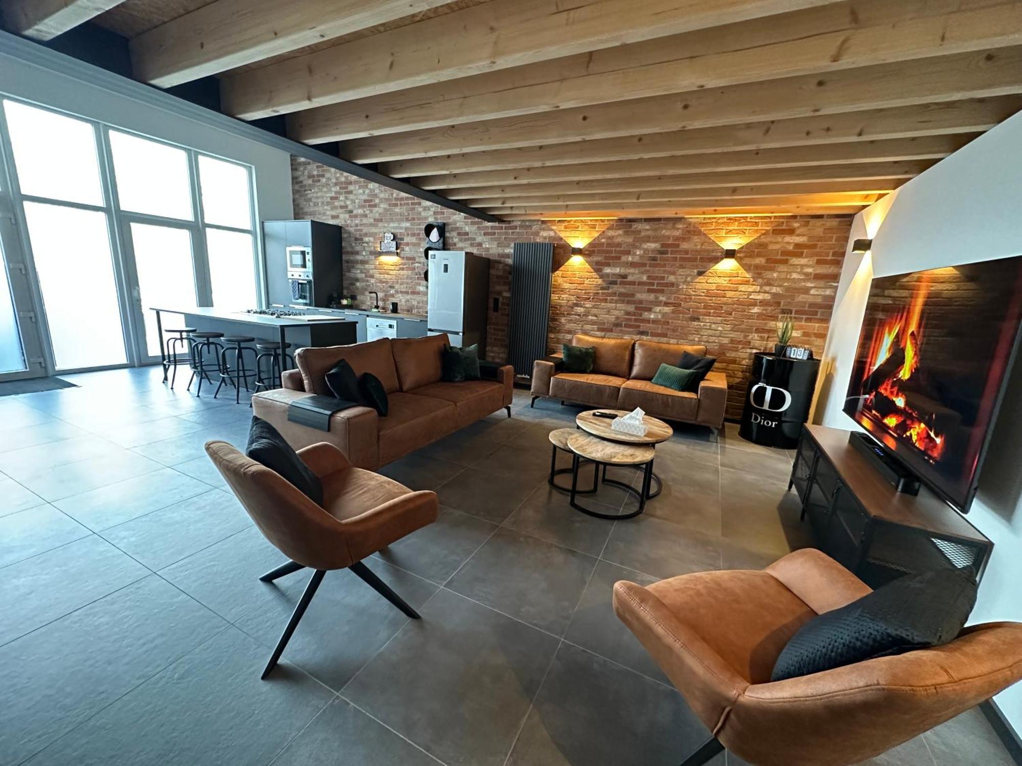 Lfa - 171 - Superbe Loft Avec Sauna Flemalle-Grande Buitenkant foto
